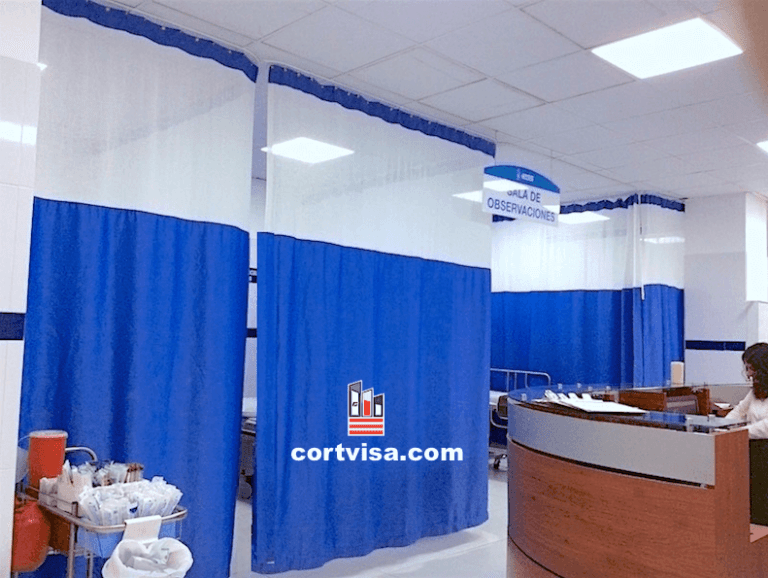 Cortinas hospitalarias para hospitales