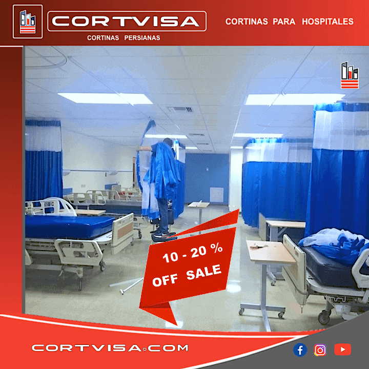 Cortinas para hospitales