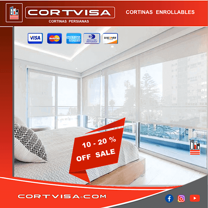 cortinas roller screen