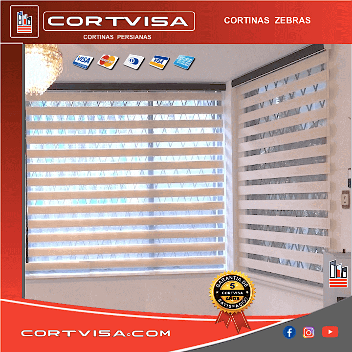 cortinas zebras