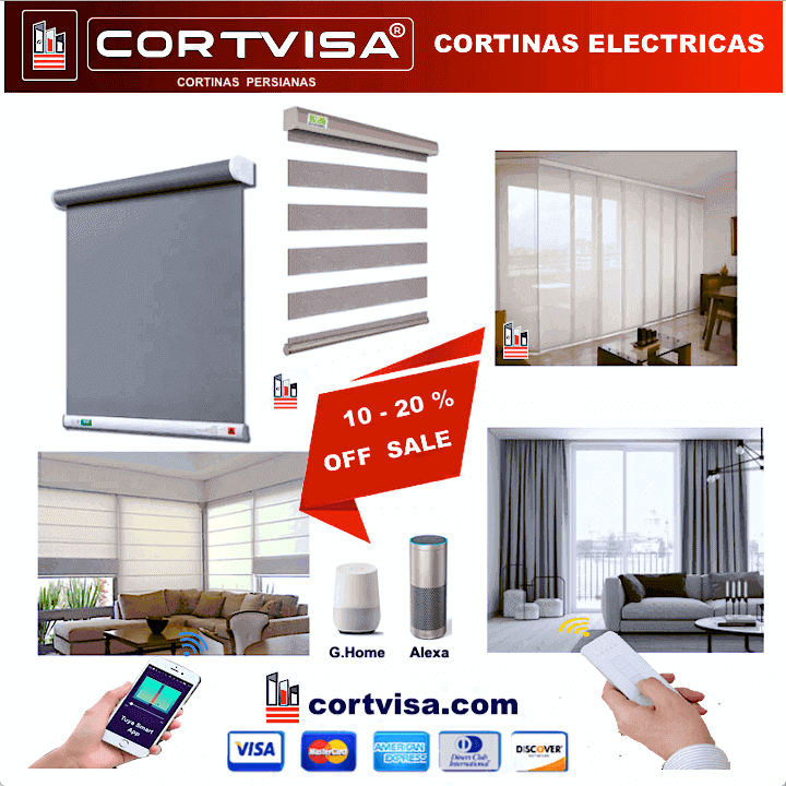 cortinas persianas electricas