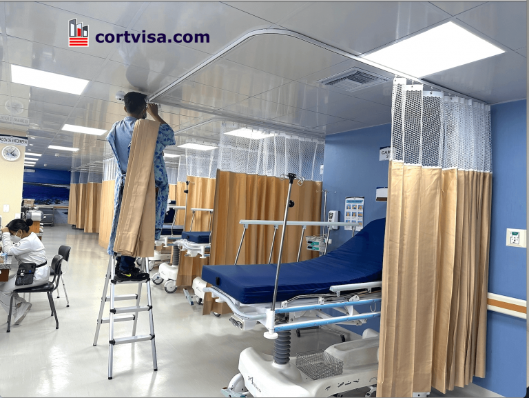 Cortinas hospitalarias