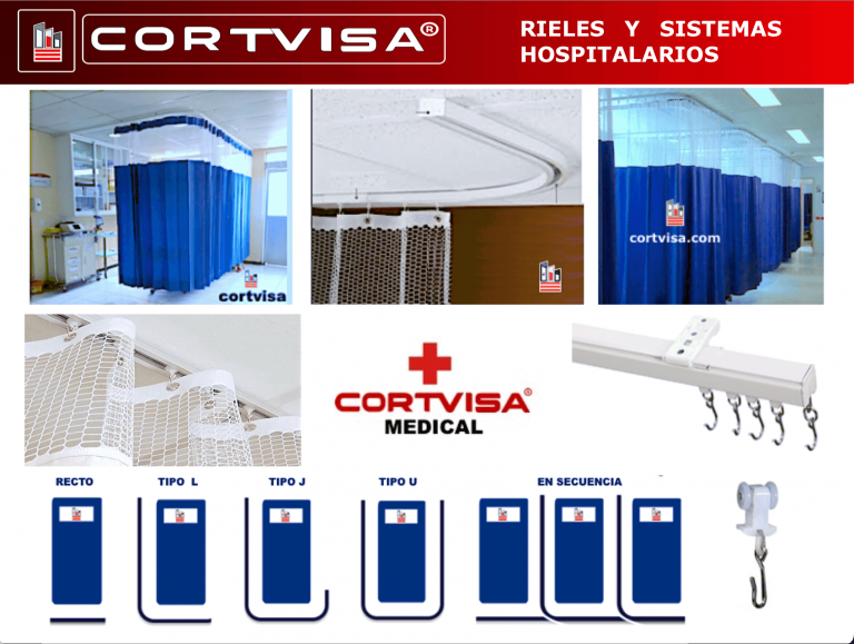 Cortinas hospitalarias para hospitales