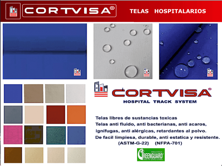 Cortinas para hospitales