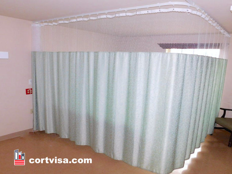 Cortinas tipo hospital